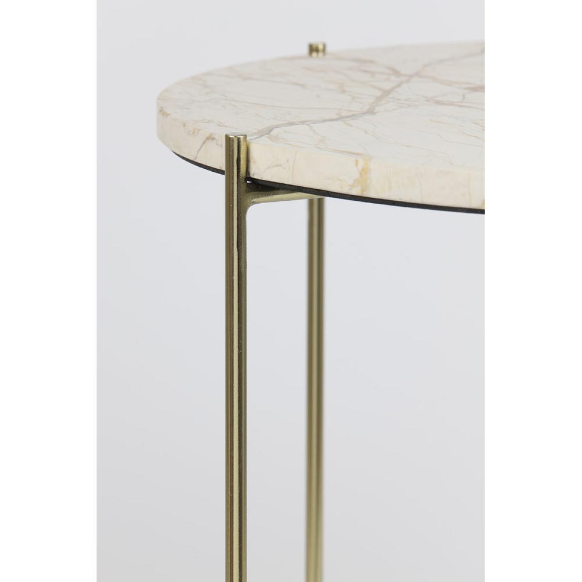 Light & Living Besot Side Table Brown And Gold Set of 2 – image 4