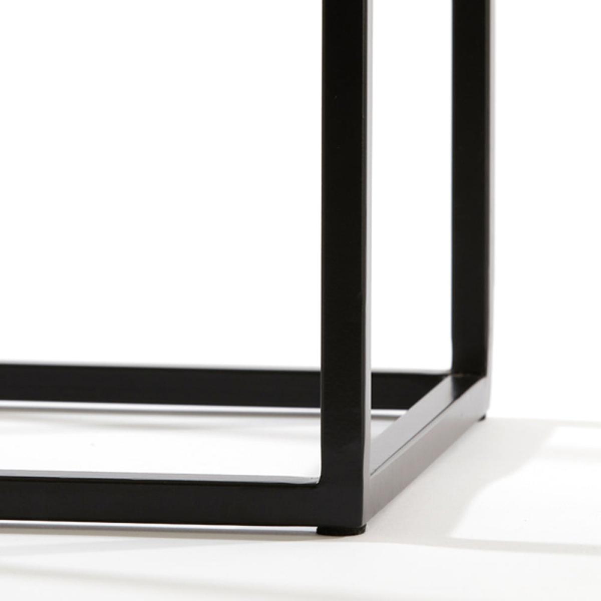 Light & Living Set of 2 Quenza Pillars - Acacia Wood & Black – image 7