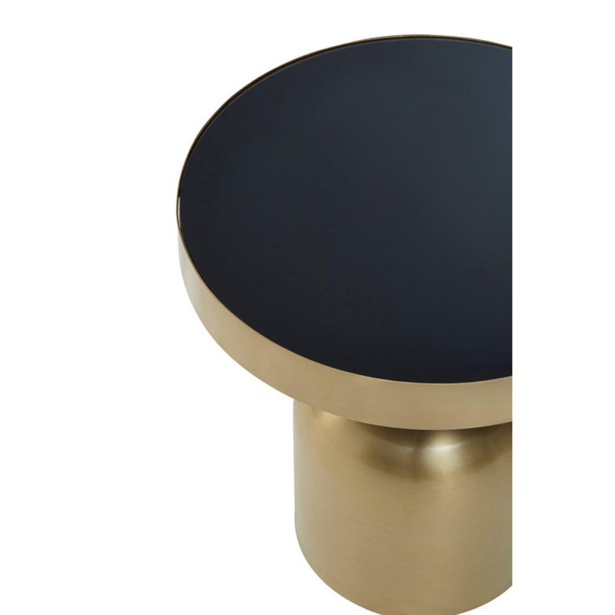 Olivia's Gail Gold Side Table Small – image 4