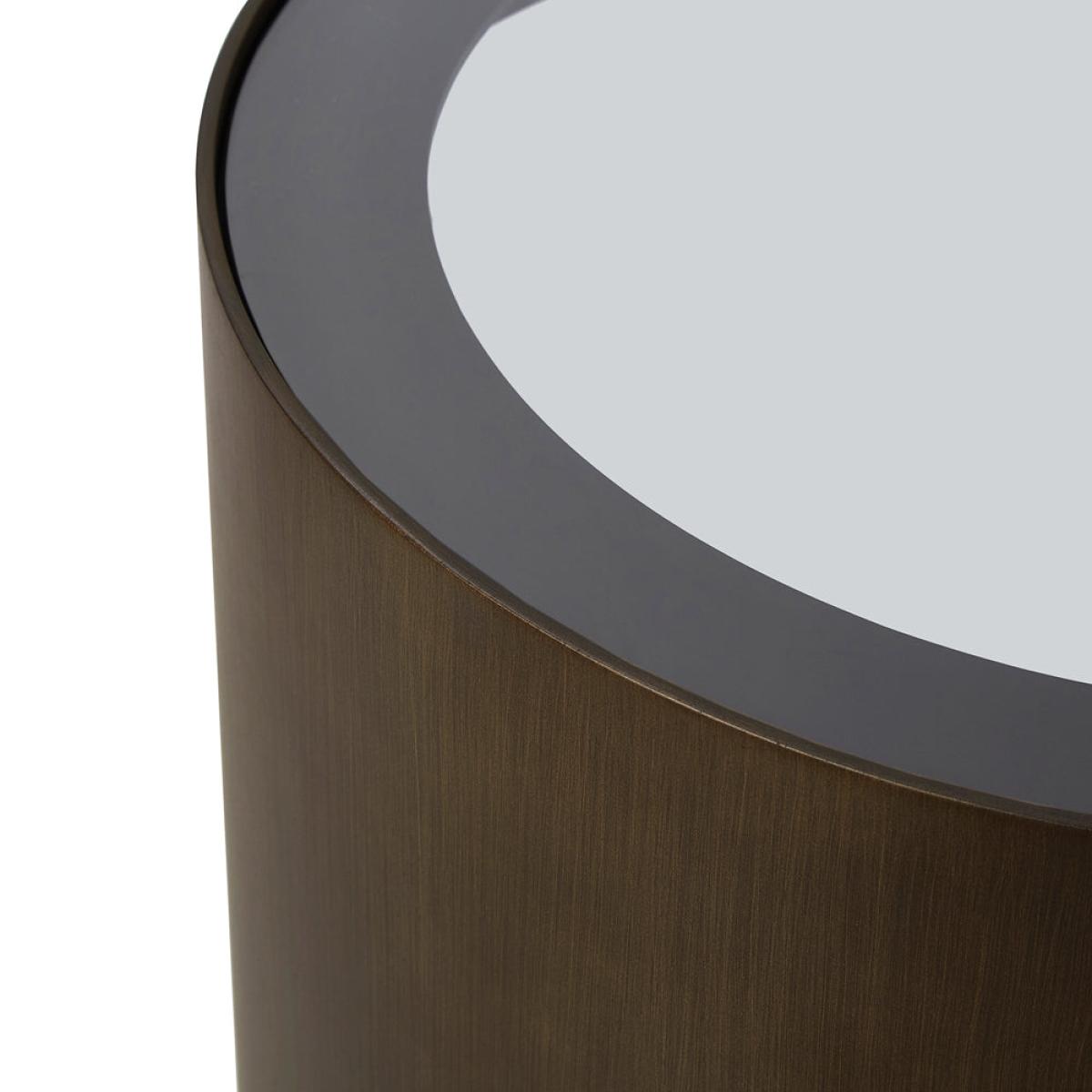 Liang & Eimil Arch Side Table Antique Bronze & Smoked Black – image 5