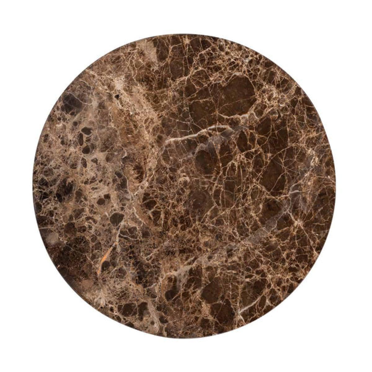 Richmond Dalton Set of 2 Brown Round Side Table – image 2