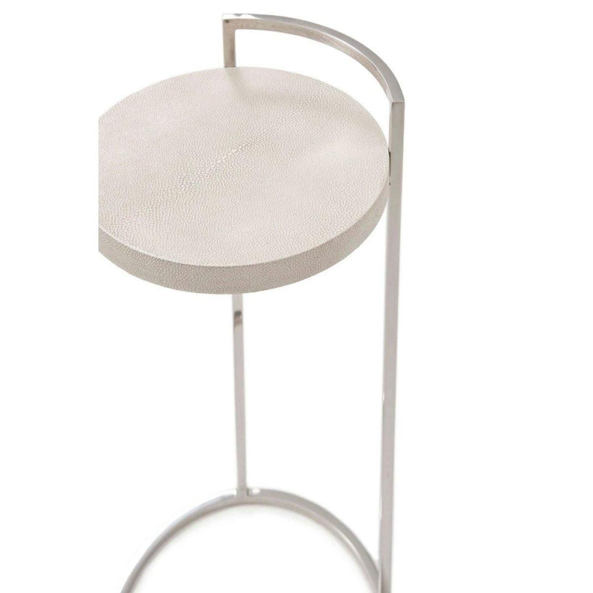 TA Studio Alistair Accent Table Overcast Finish – image 3