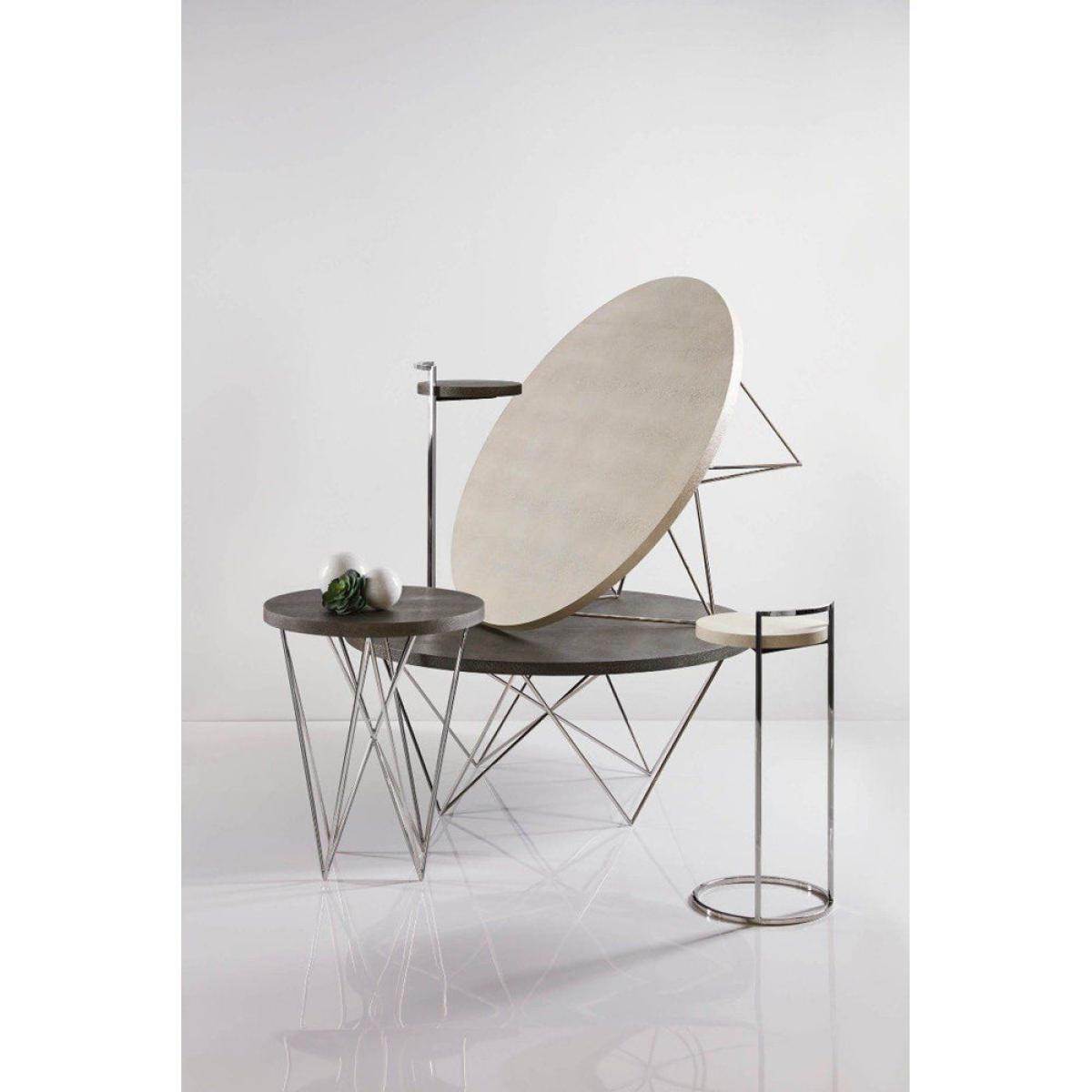 TA Studio Alistair Accent Table Overcast Finish – image 5