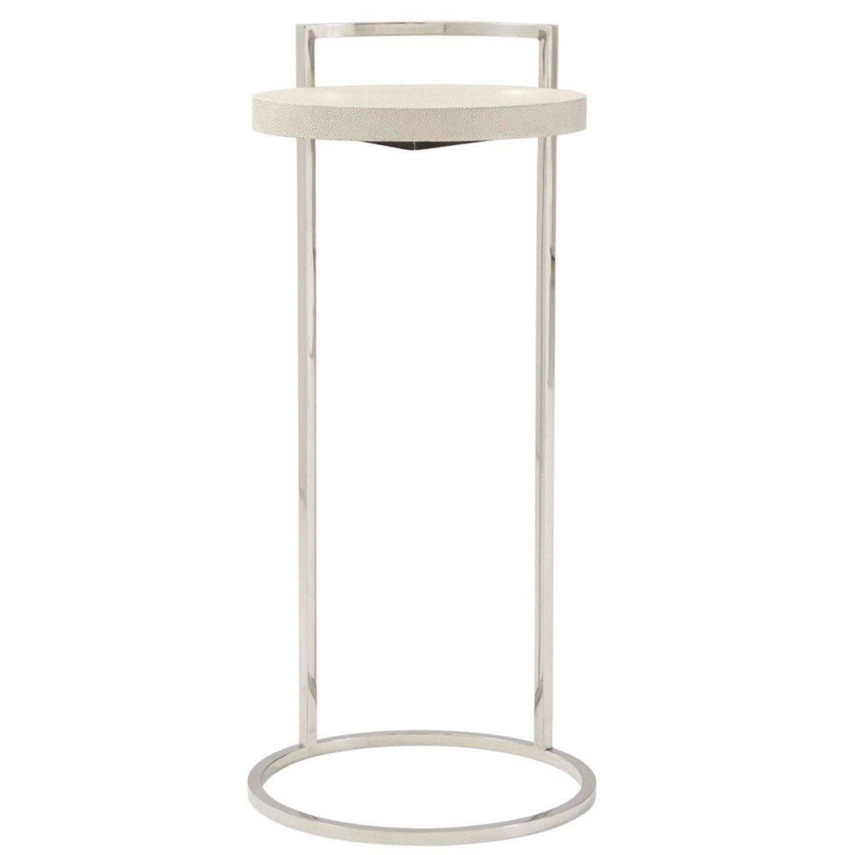 TA Studio Alistair Accent Table Overcast Finish – image 7