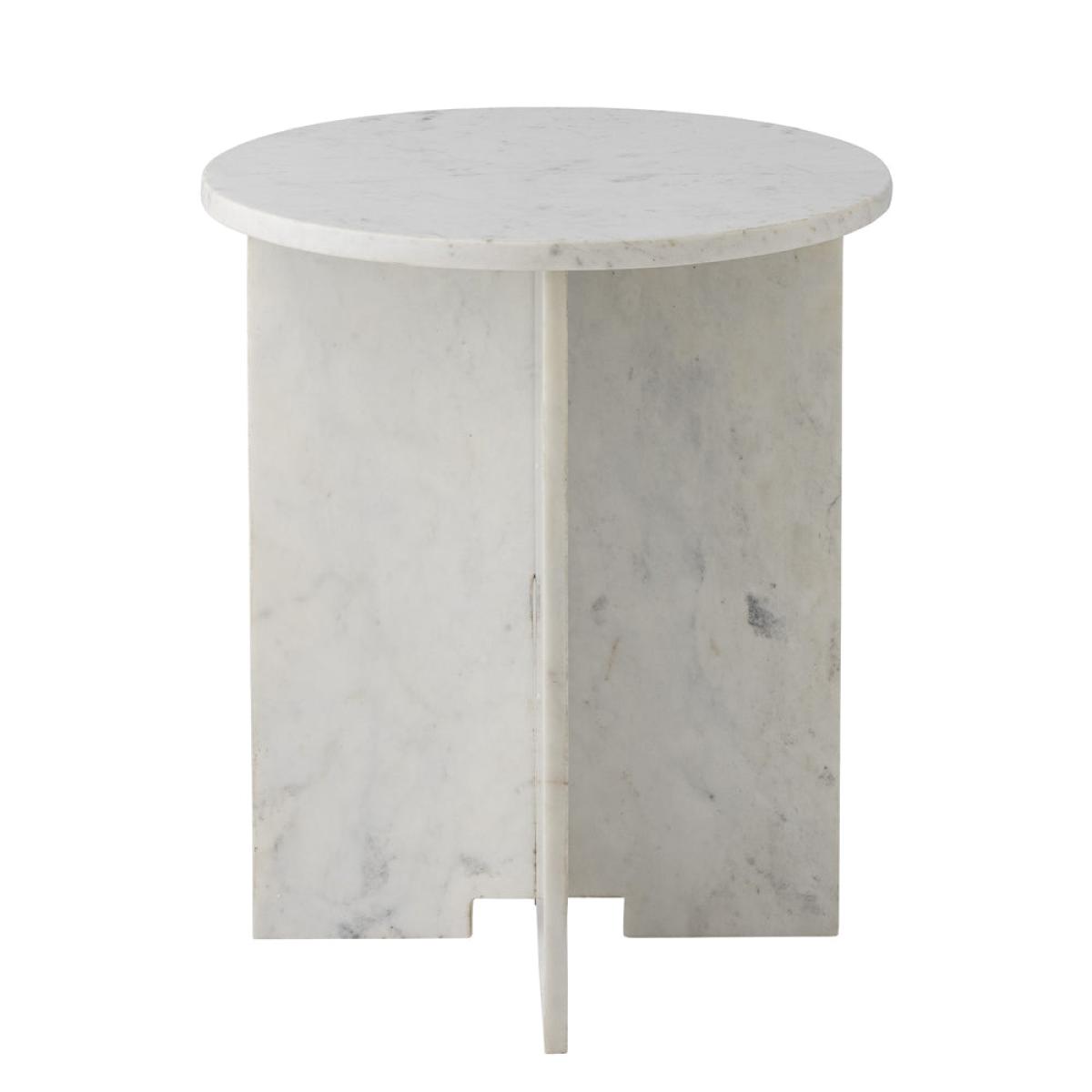 Bloomingville Jasmia Sidetable in White Marble – image 3