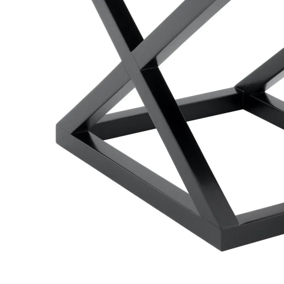 Eichholtz Mcarthur Side Table in Waxed Black Finish – image 4