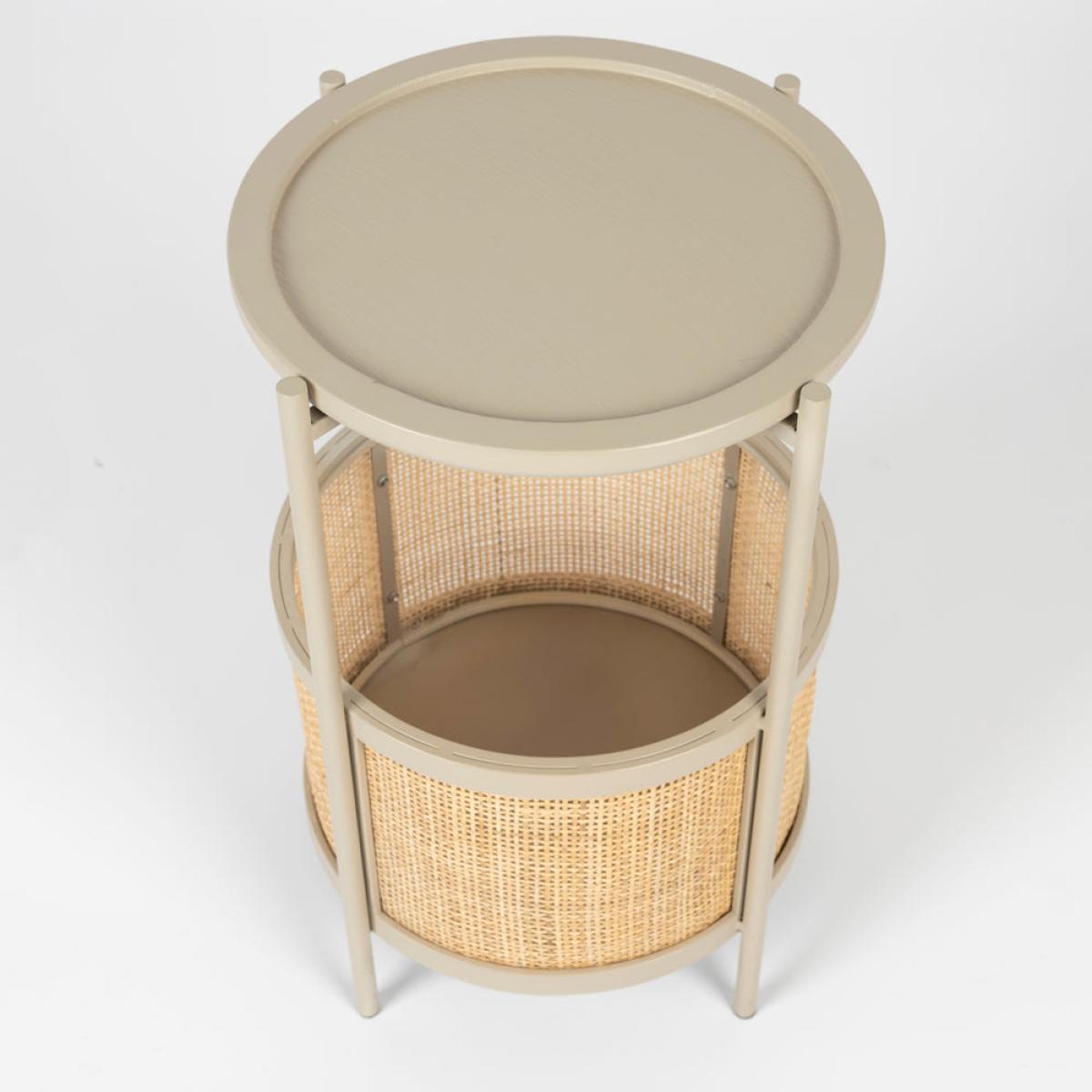 Olivia's Nordic Living Collection Maki Side Table in Sand – image 3