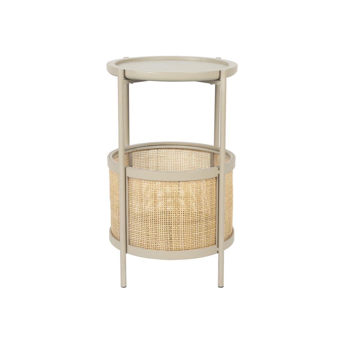 Olivia's Nordic Living Collection Maki Side Table in Sand – image 1