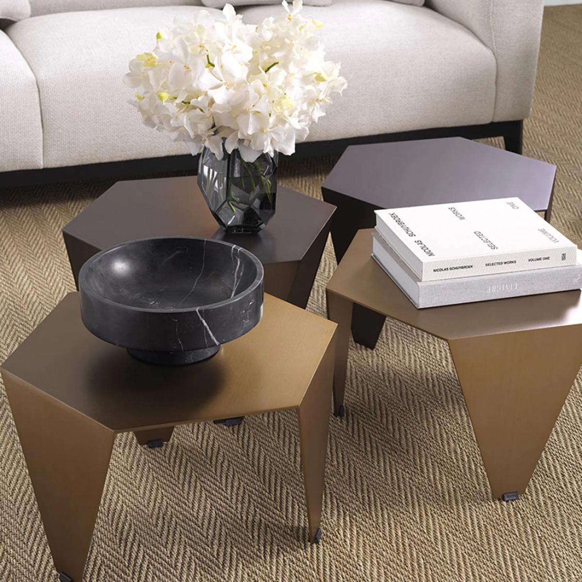 Eichholtz Metro Side Table in Chic Bronze Finish – image 2