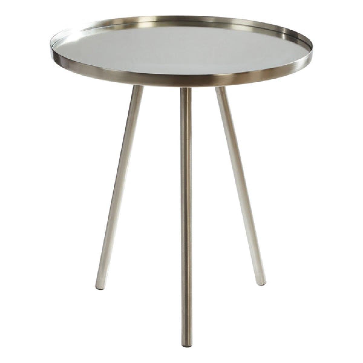 Olivia's Corri Side Table Nickel / Nickel – image 3