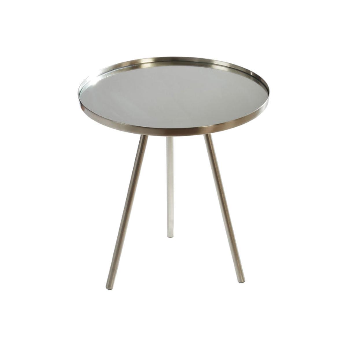 Olivia's Corri Side Table Nickel / Nickel – image 1