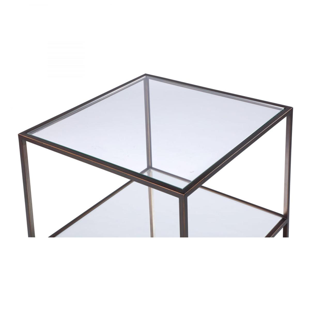 Liang & Eimil Oliver Side Table Antique Bronze Finish – image 4