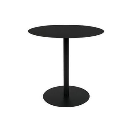 Zuiver Snow Oval Side Table / Black / Oval, Marble