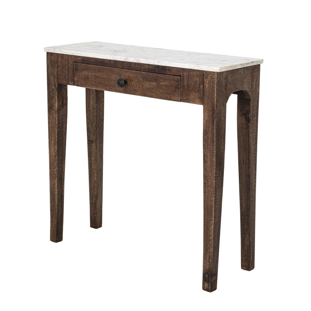 Bloomingville Hauge Marble Side Table in Brown – image 2