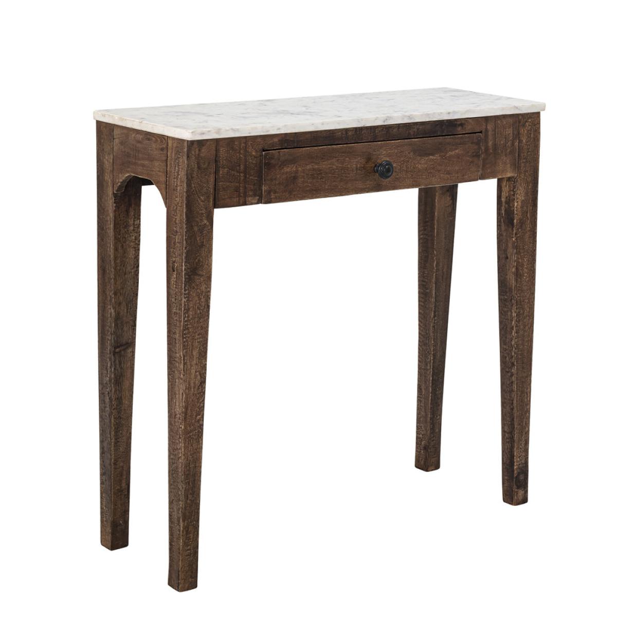 Bloomingville Hauge Marble Side Table in Brown – image 3