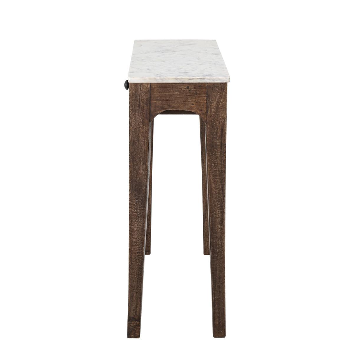 Bloomingville Hauge Marble Side Table in Brown – image 4
