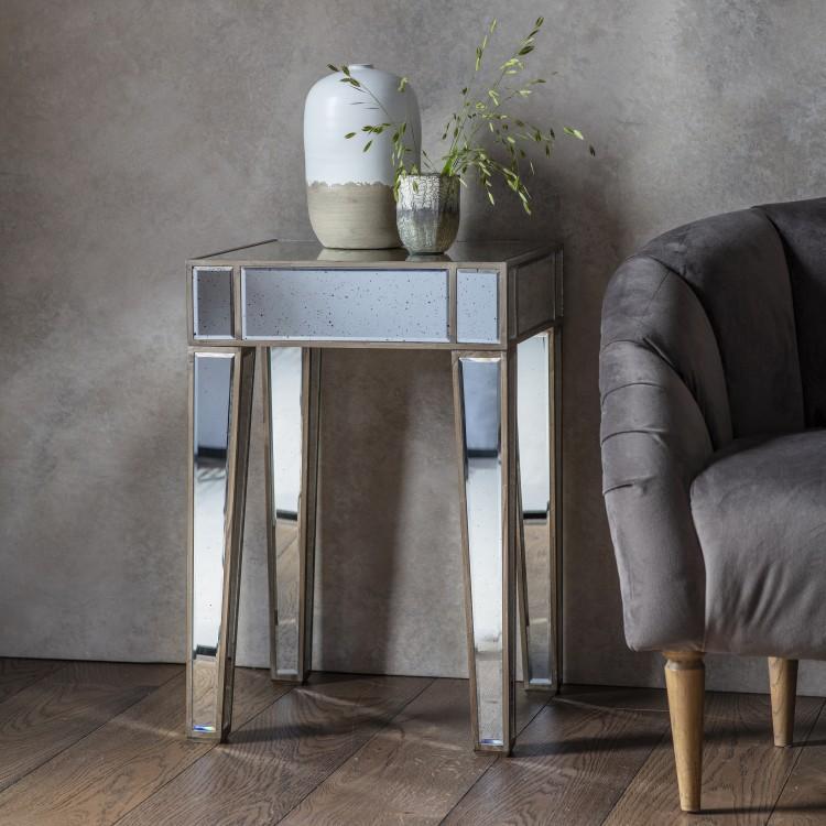 Gallery Direct Pattington Mirror Side Table