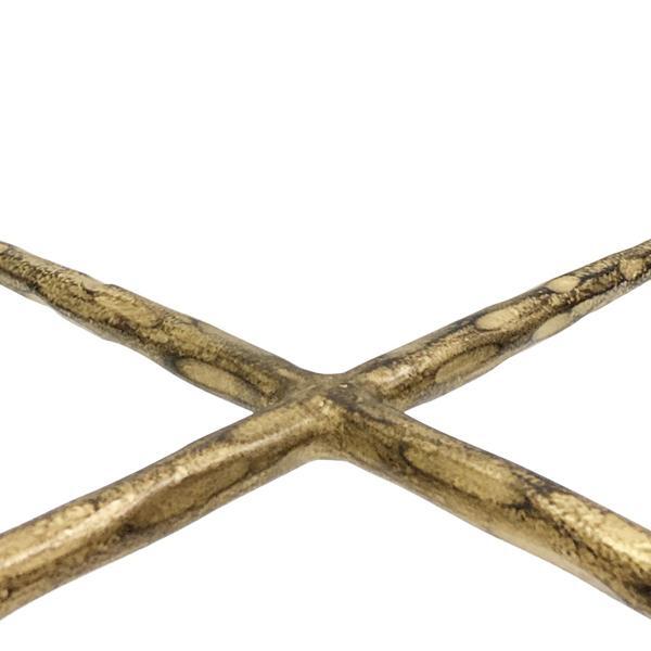 Libra Patterdale Aged Champagne Side Table – image 3
