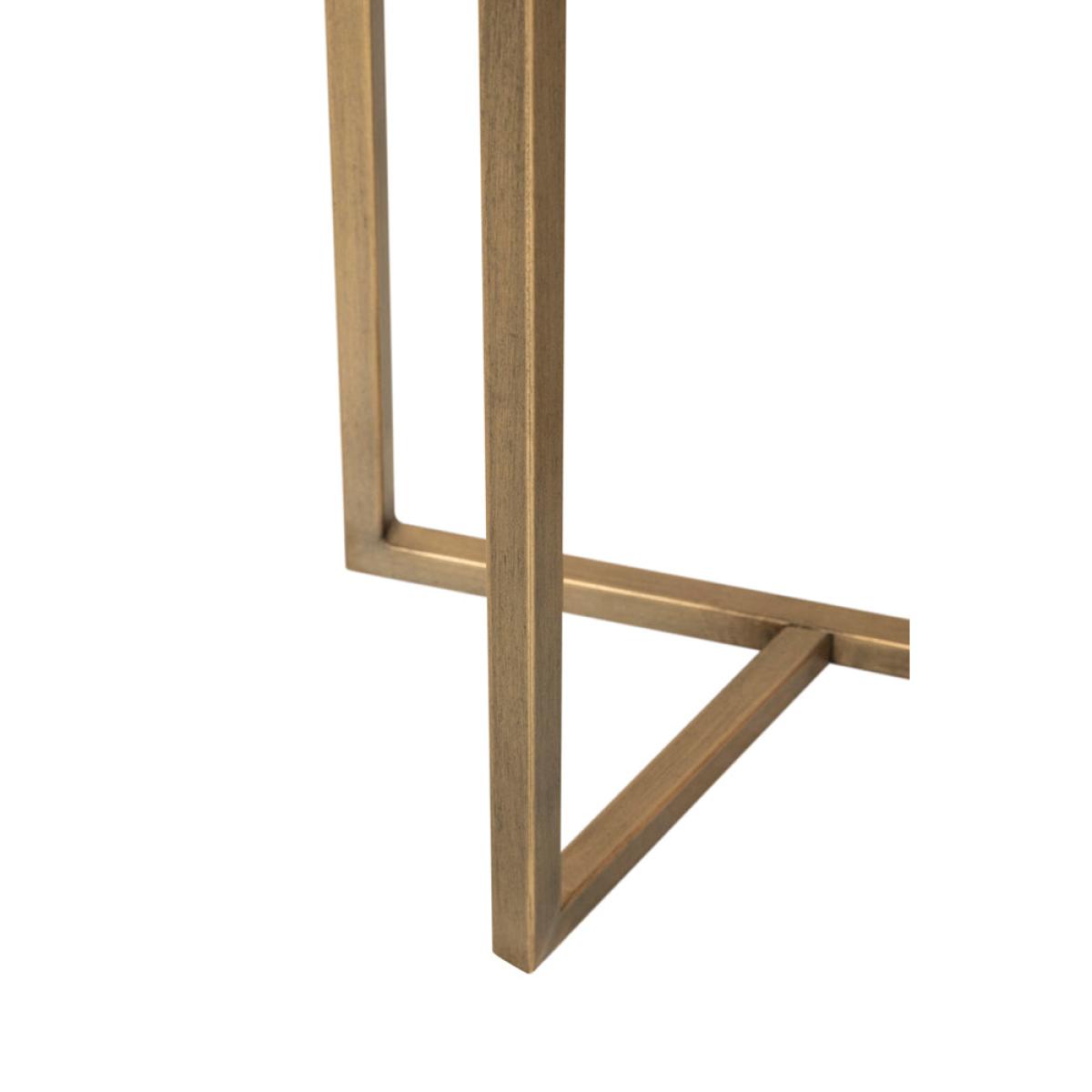 Olivia's Overbury Chocolate Brown Side Table – image 6