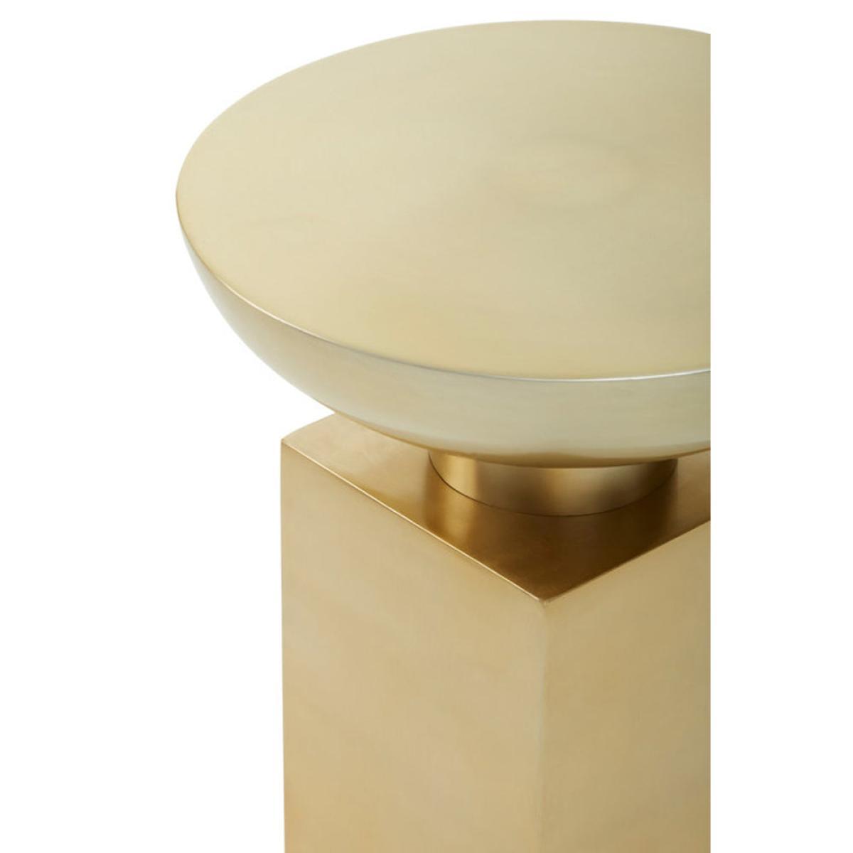 Olivia's Luxe Gold Side Table – image 3