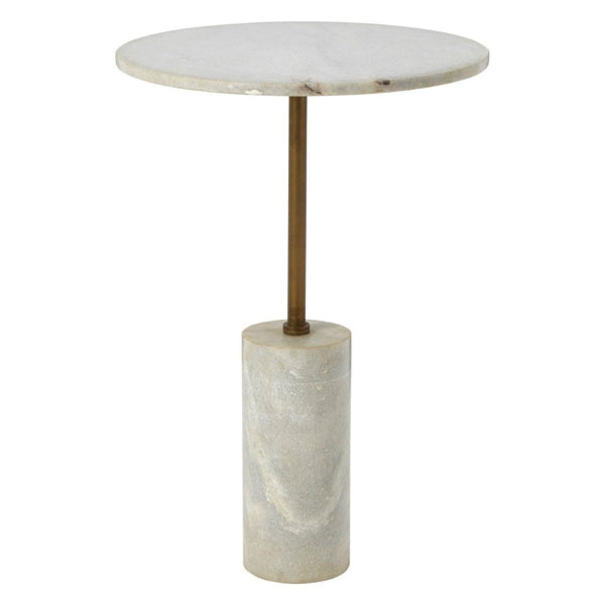 Olivia's Rany Side Table White / White – image 3