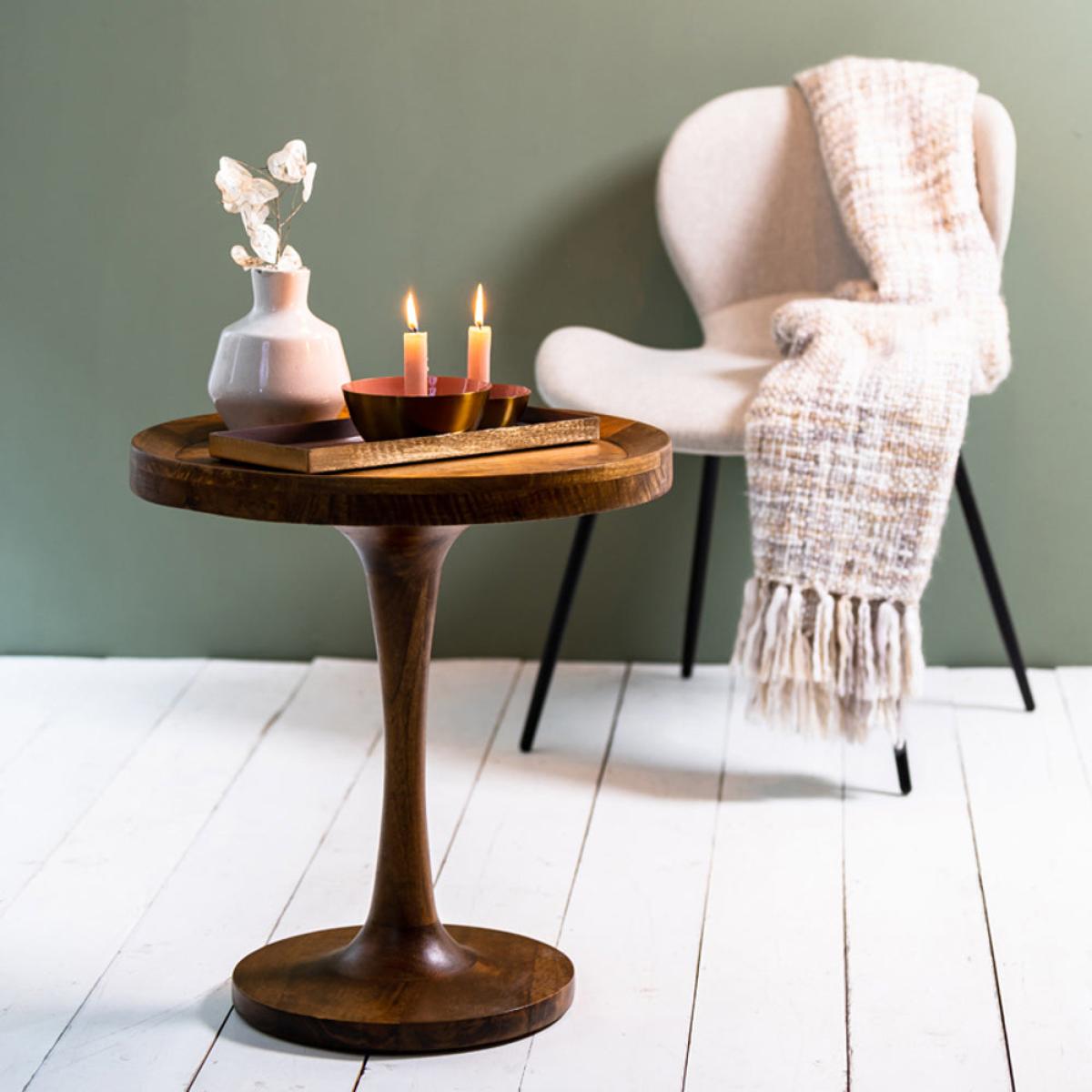 Light & Living Joekon Brown Wood Side Table – image 11