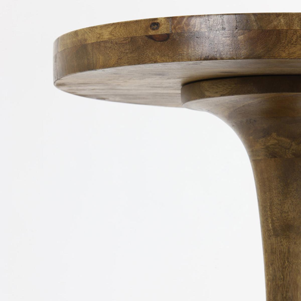 Light & Living Joekon Brown Wood Side Table – image 4