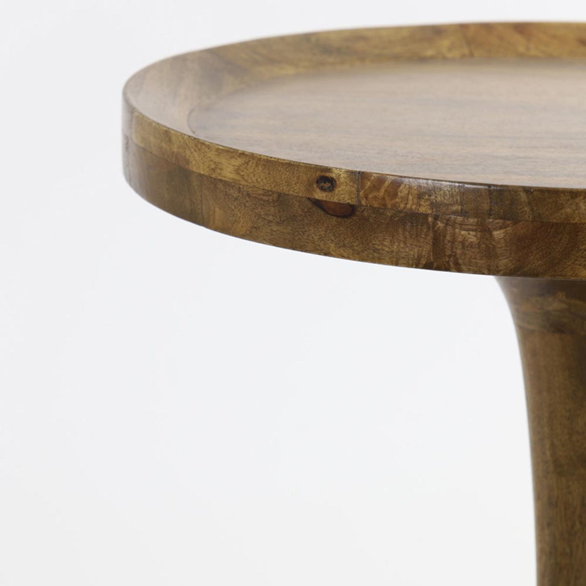 Light & Living Joekon Brown Wood Side Table – image 5