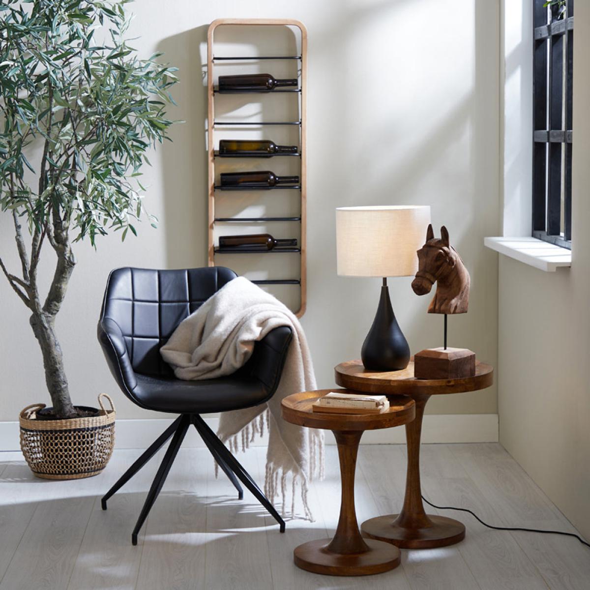 Light & Living Joekon Brown Wood Side Table – image 6
