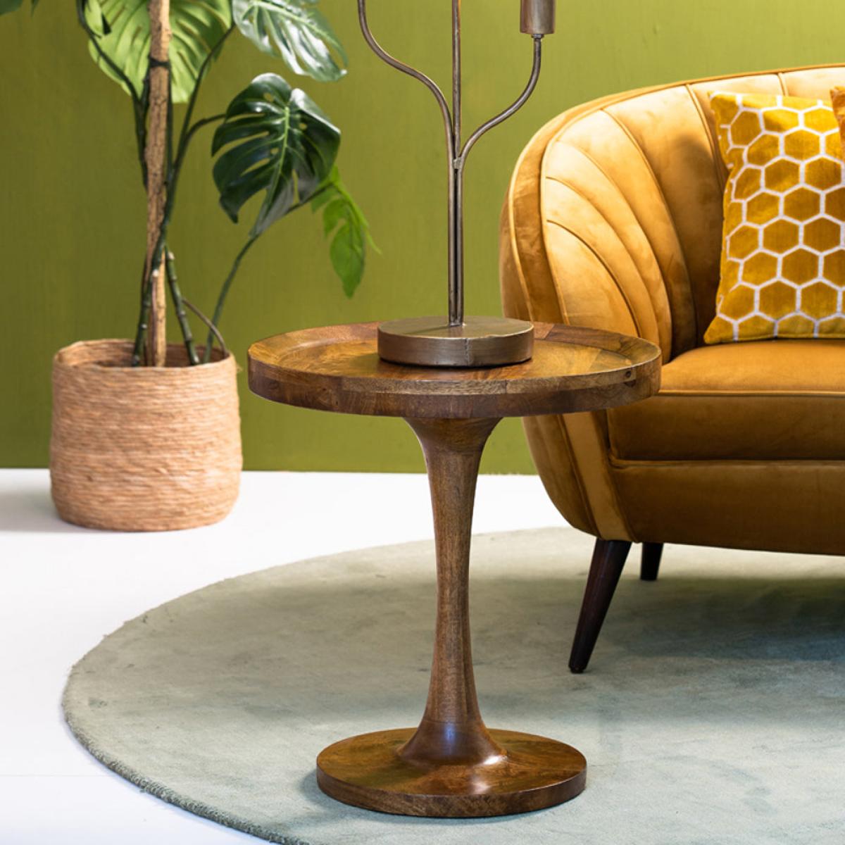 Light & Living Joekon Brown Wood Side Table – image 8