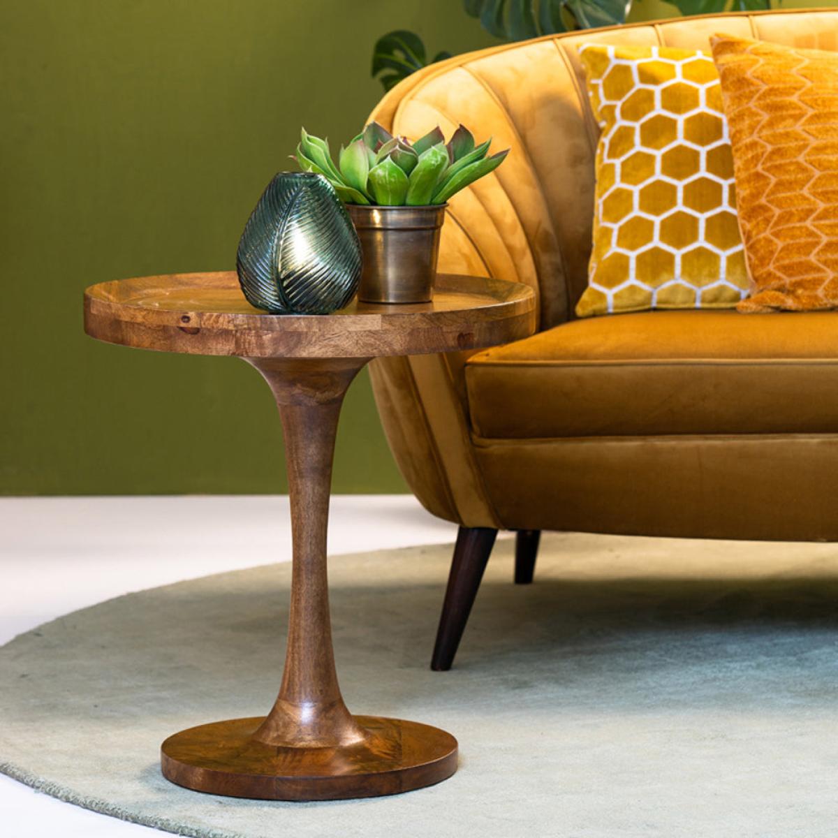 Light & Living Joekon Brown Wood Side Table – image 9