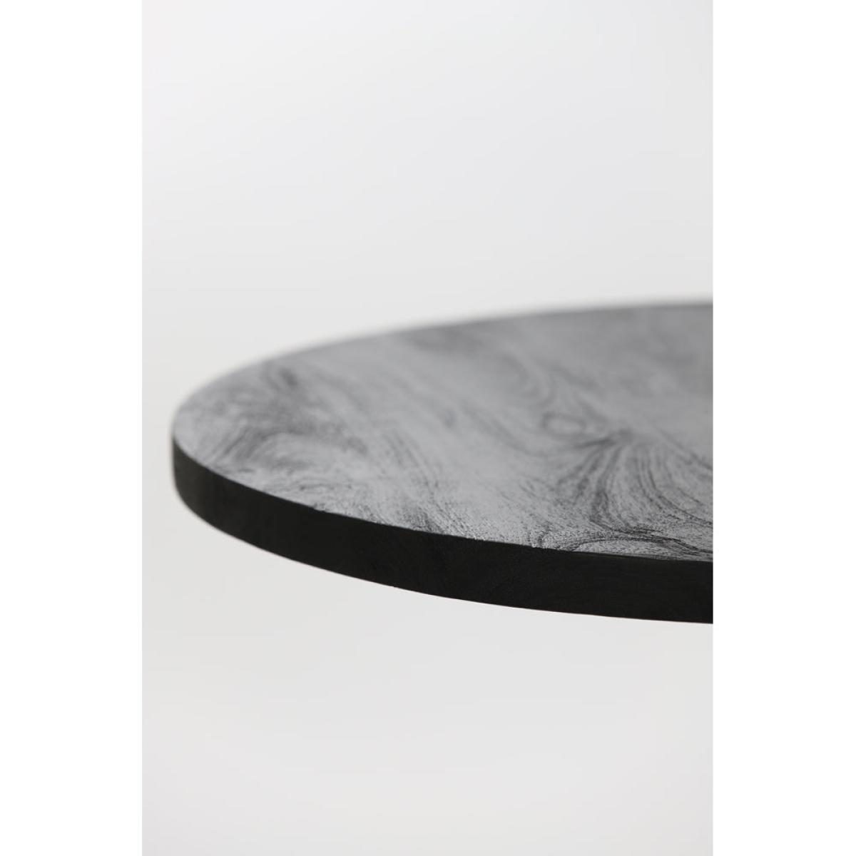 Light & Living Bicaba Side Table Wood Black / Small – image 7