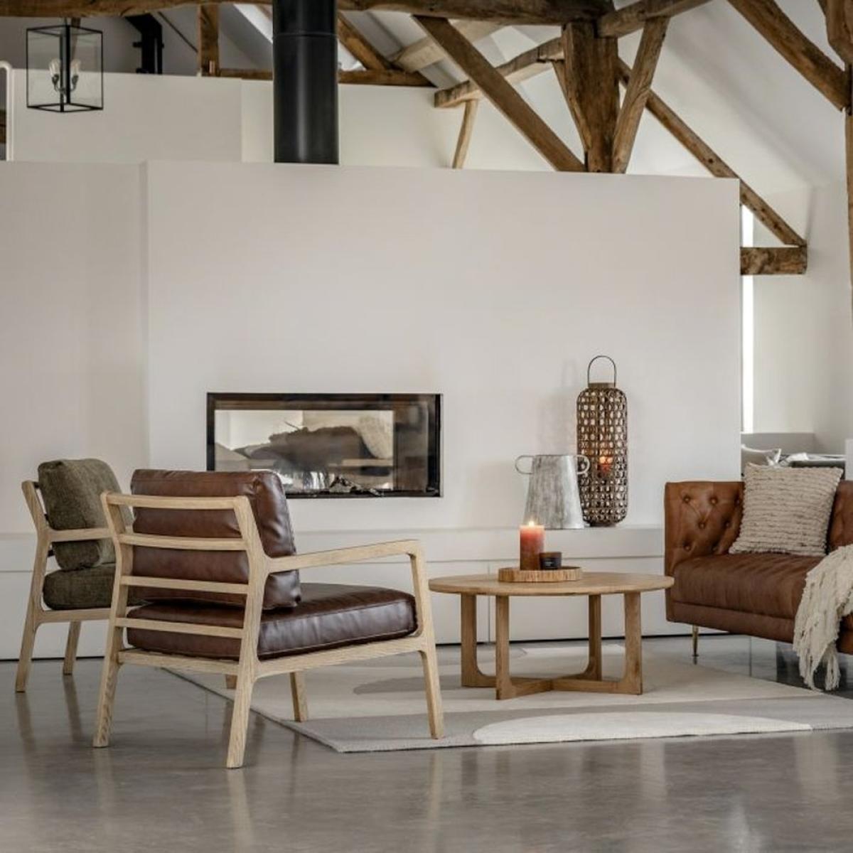 Gallery Interiors Croft Side Table in Natural – image 4
