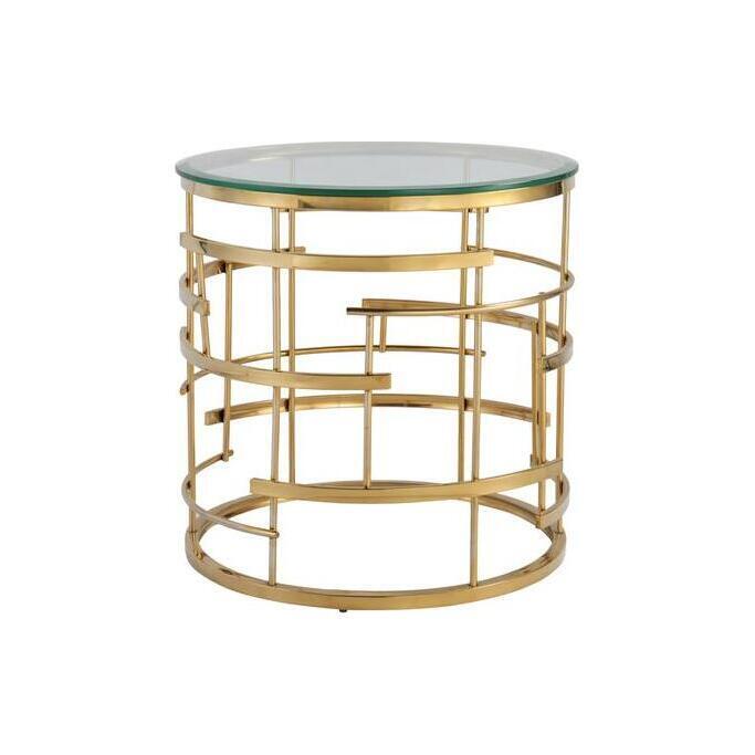 Liang & Eimil Viena Side Table Polished Brass – image 1
