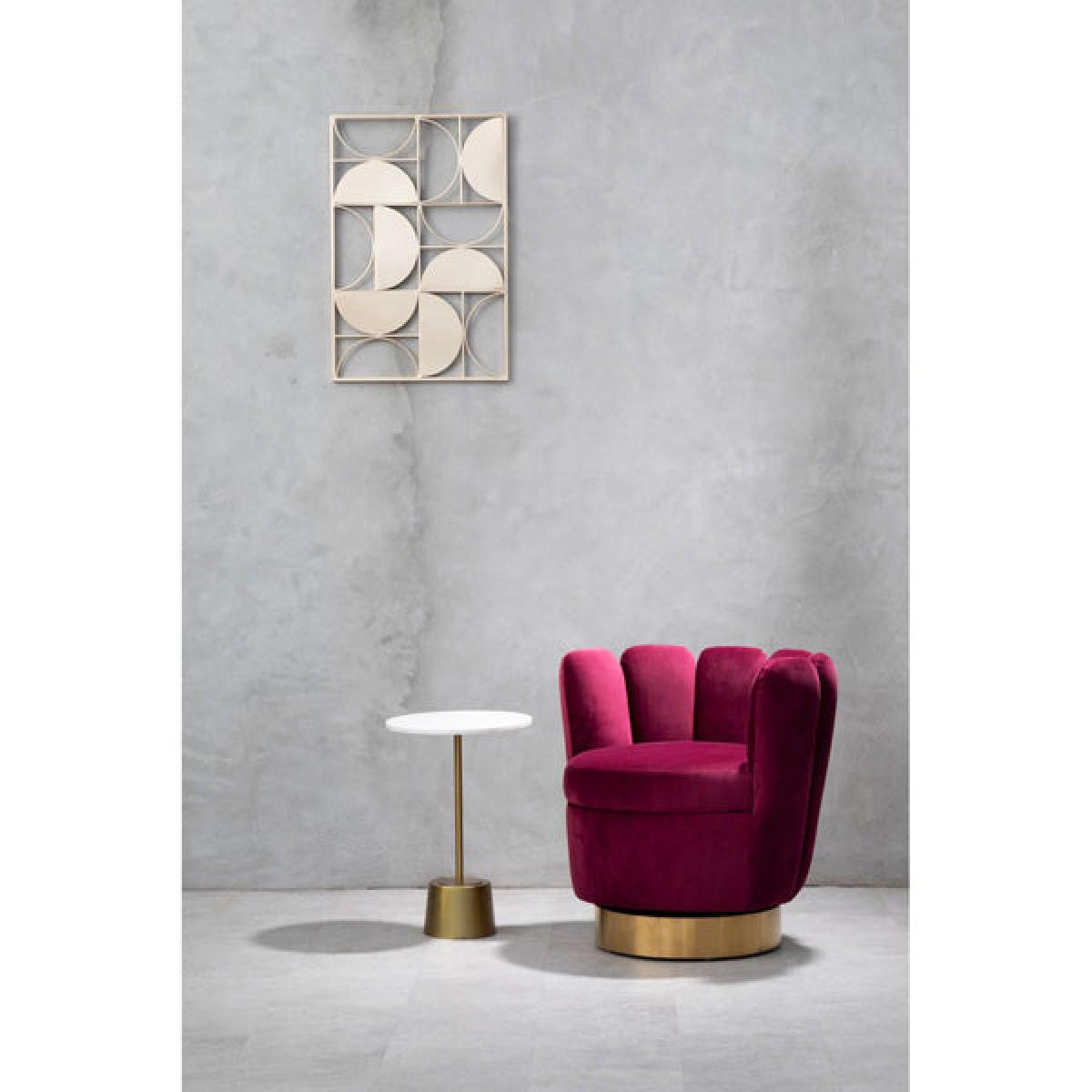 Olivia's Robin Round Side Table - Gold Base / Gold – image 2