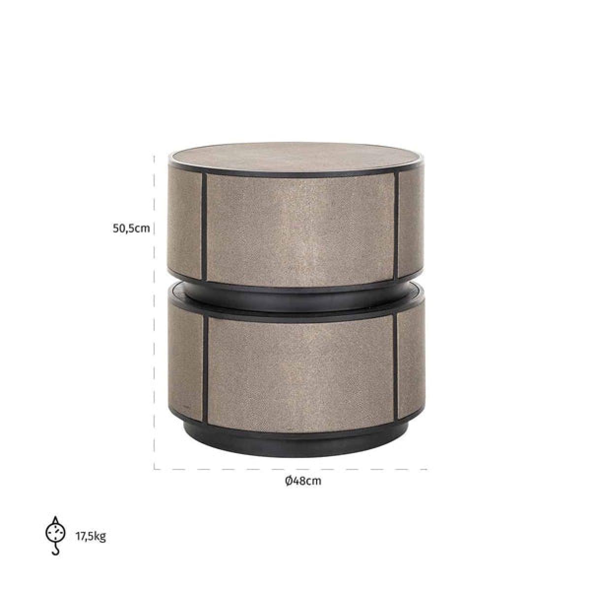 Richmond Lustrio Black Side Table – image 3
