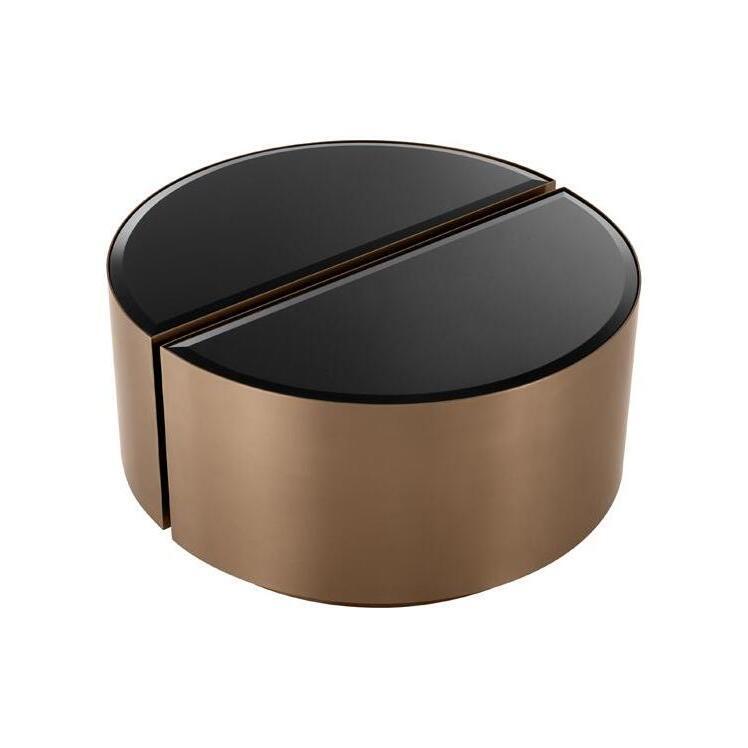 Eichholtz Astra Brushed Copper Side Table – image 2