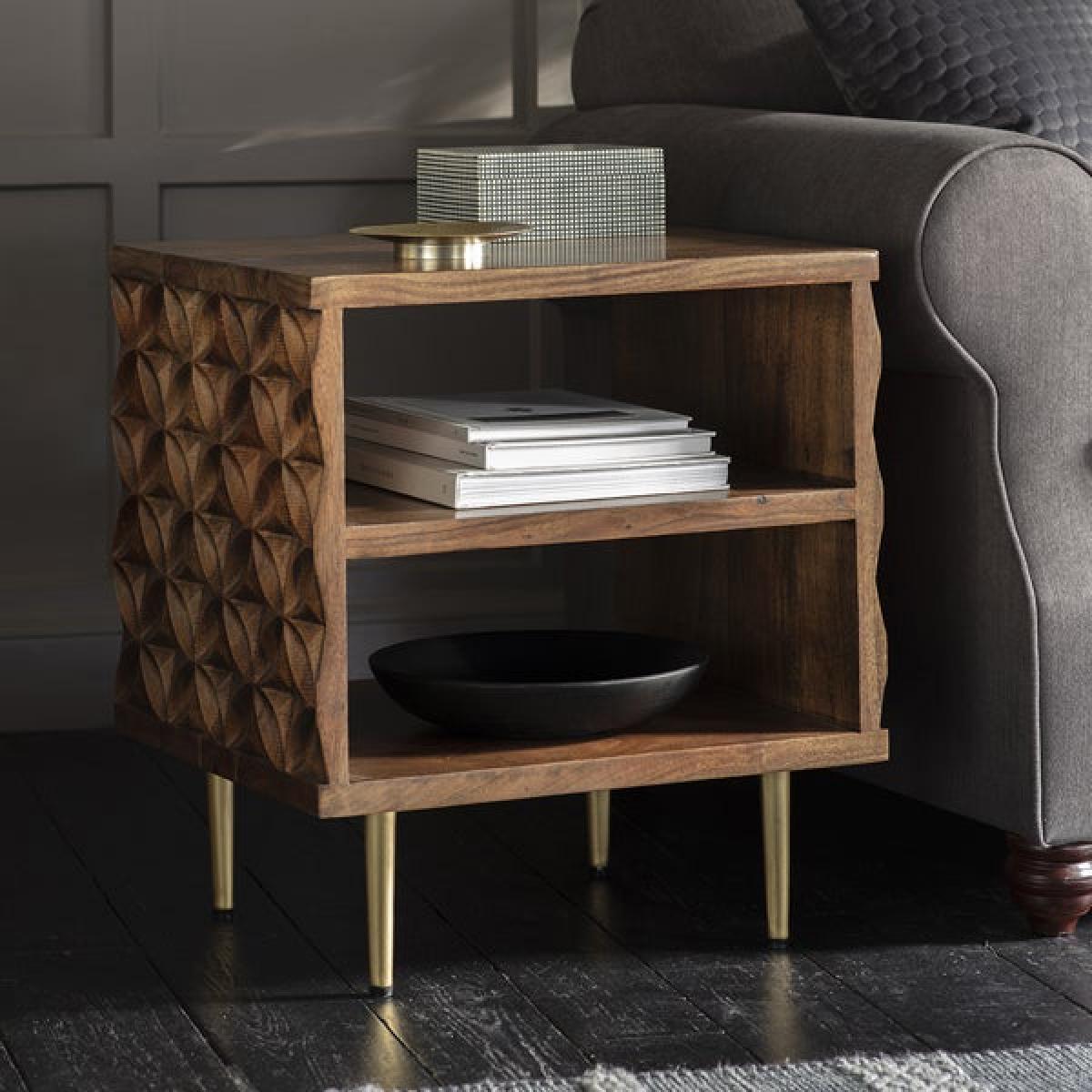 Gallery Direct Kerala Side Table | Outlet – image 2