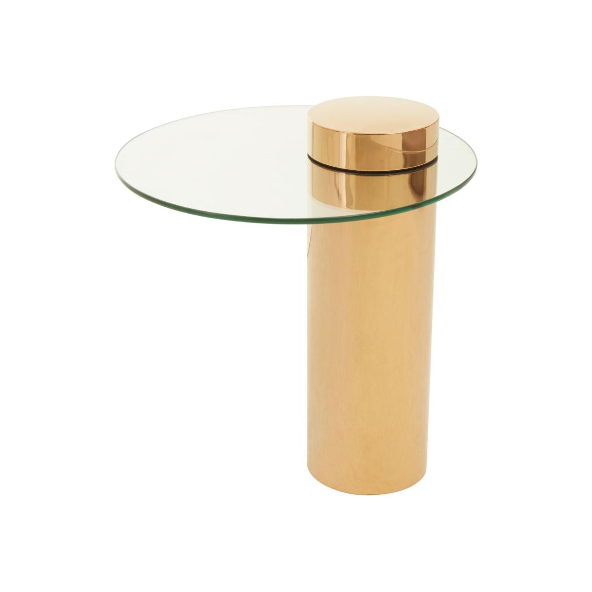 Olivia's Omari Side Table in Rose Gold