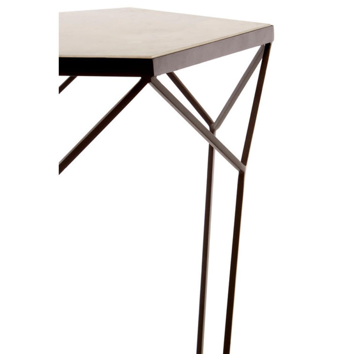 Olivia's Pentagon Marble Side Table – image 3