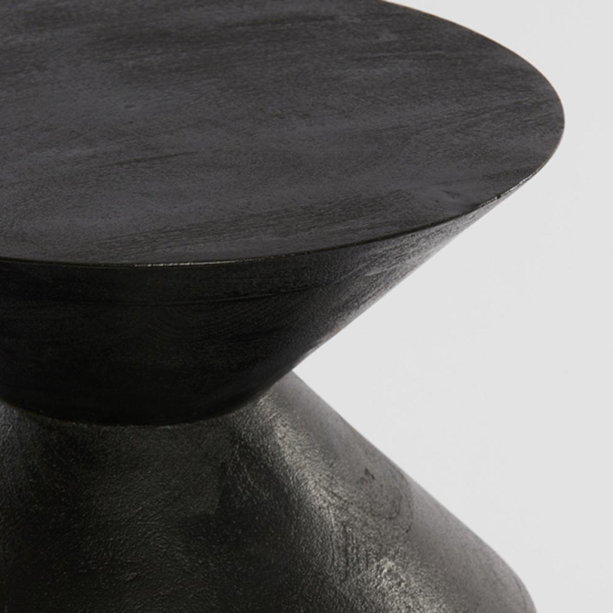 Light & Living Larus Black Mango Wood Side Table - 45x60cm – image 4