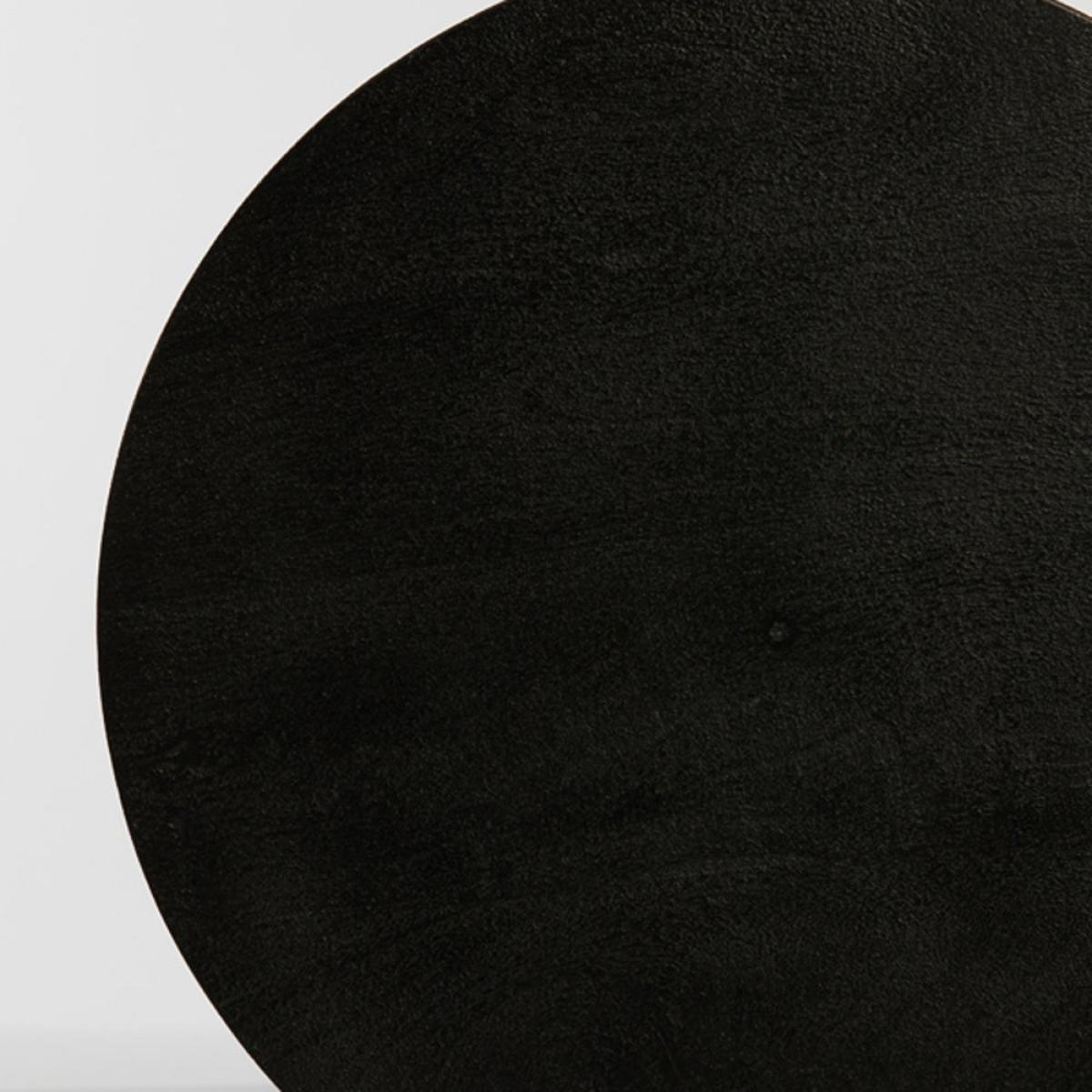Light & Living Larus Black Mango Wood Side Table - 45x60cm – image 7