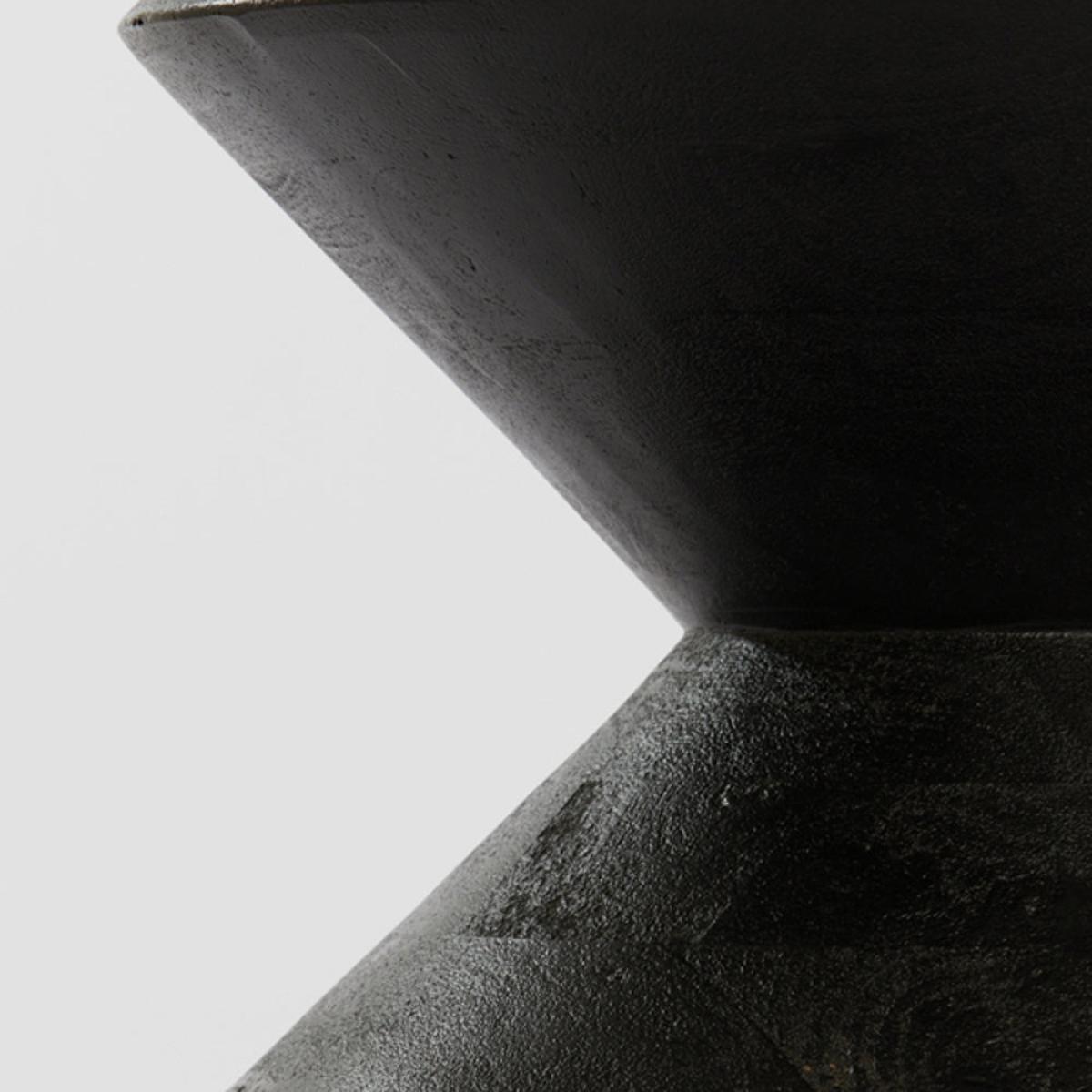 Light & Living Larus Black Mango Wood Side Table - 45x60cm – image 8