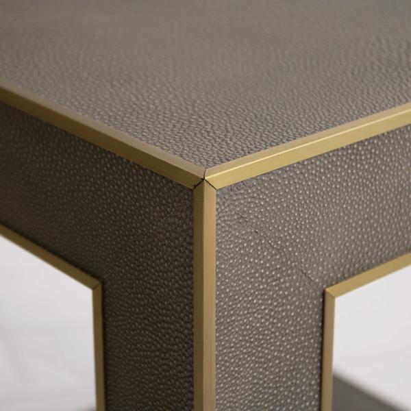Andrew Martin Lorenzo Brown Cube Side Table – image 3