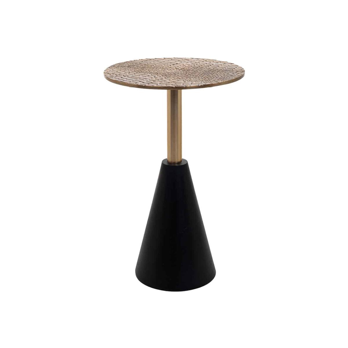 Richmond Cobra Black And Gold Side Table / Small – image 1