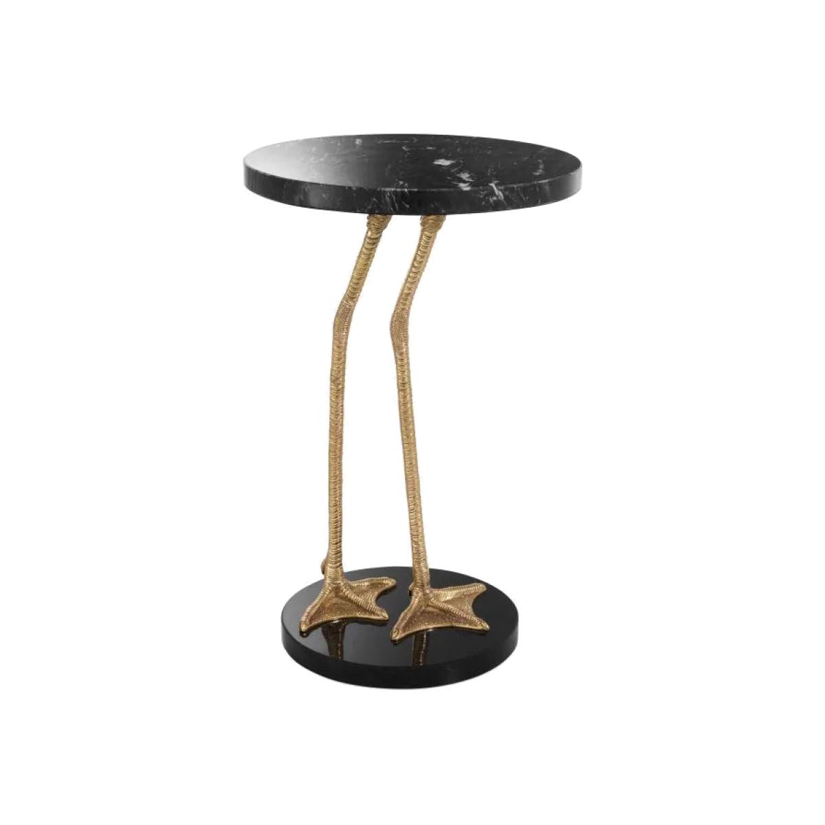 Eichholtz Lagoon Side Table in Polished Brass – image 1
