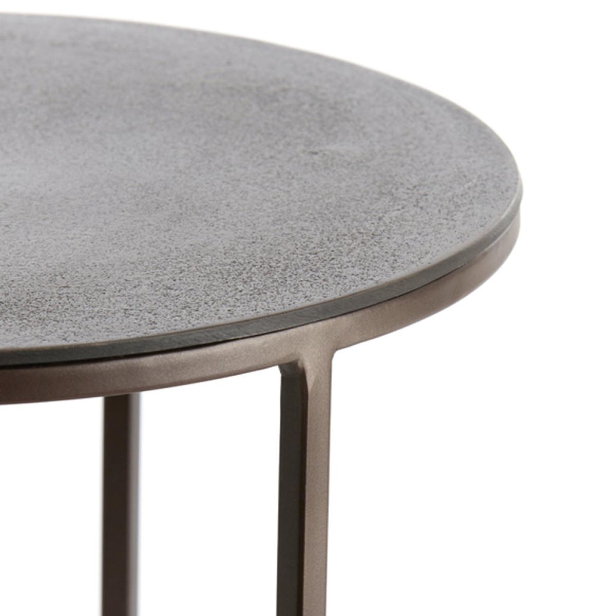 Light & Living Set of 2 Talca Side Tables - Dark Brown – image 4