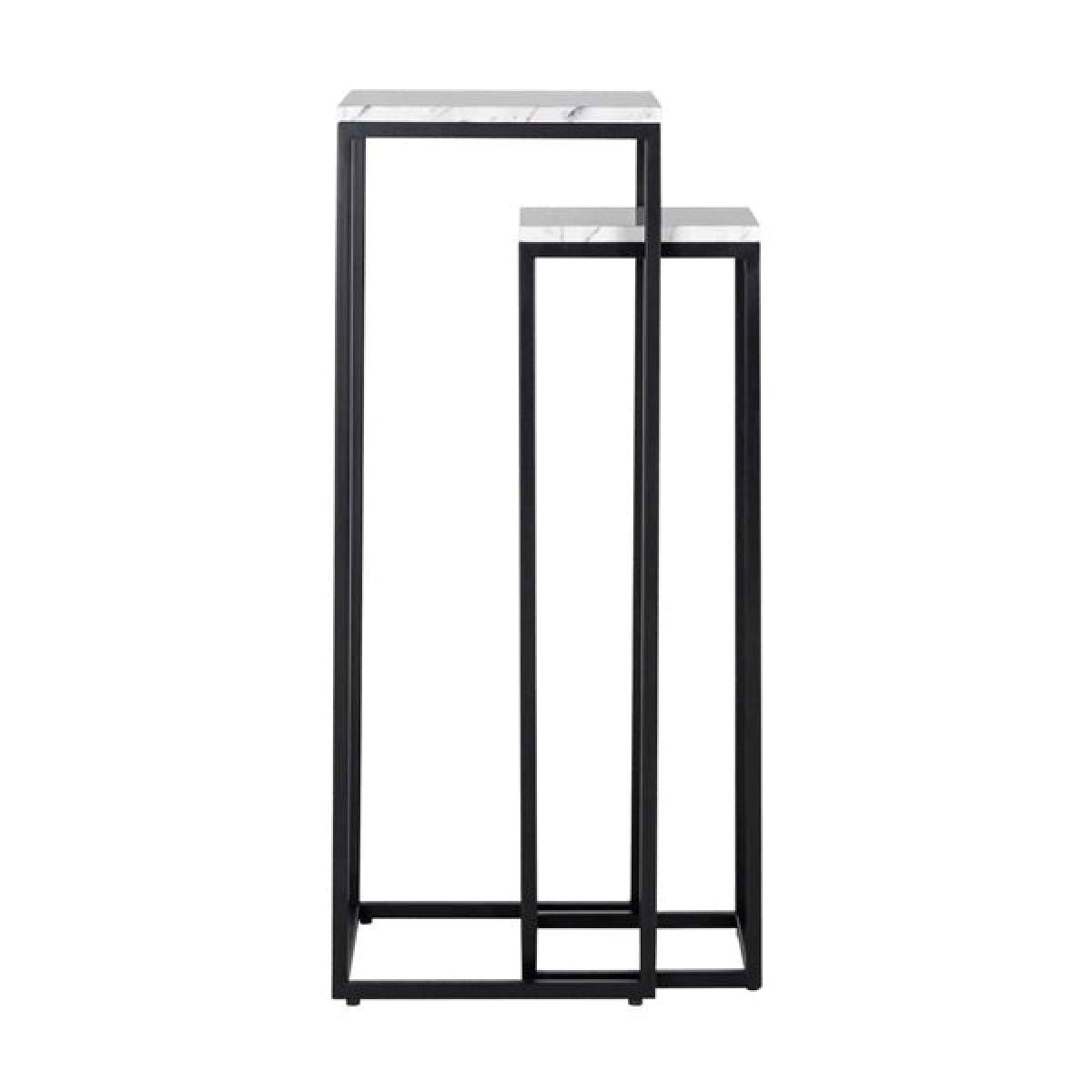 Richmond Lexington Set of 2 White Side Table – image 2