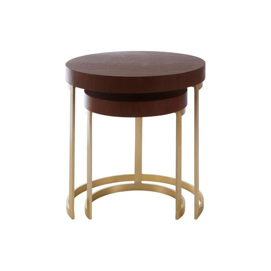 Olivia's Vera set of 2 Nesting Table – image 2