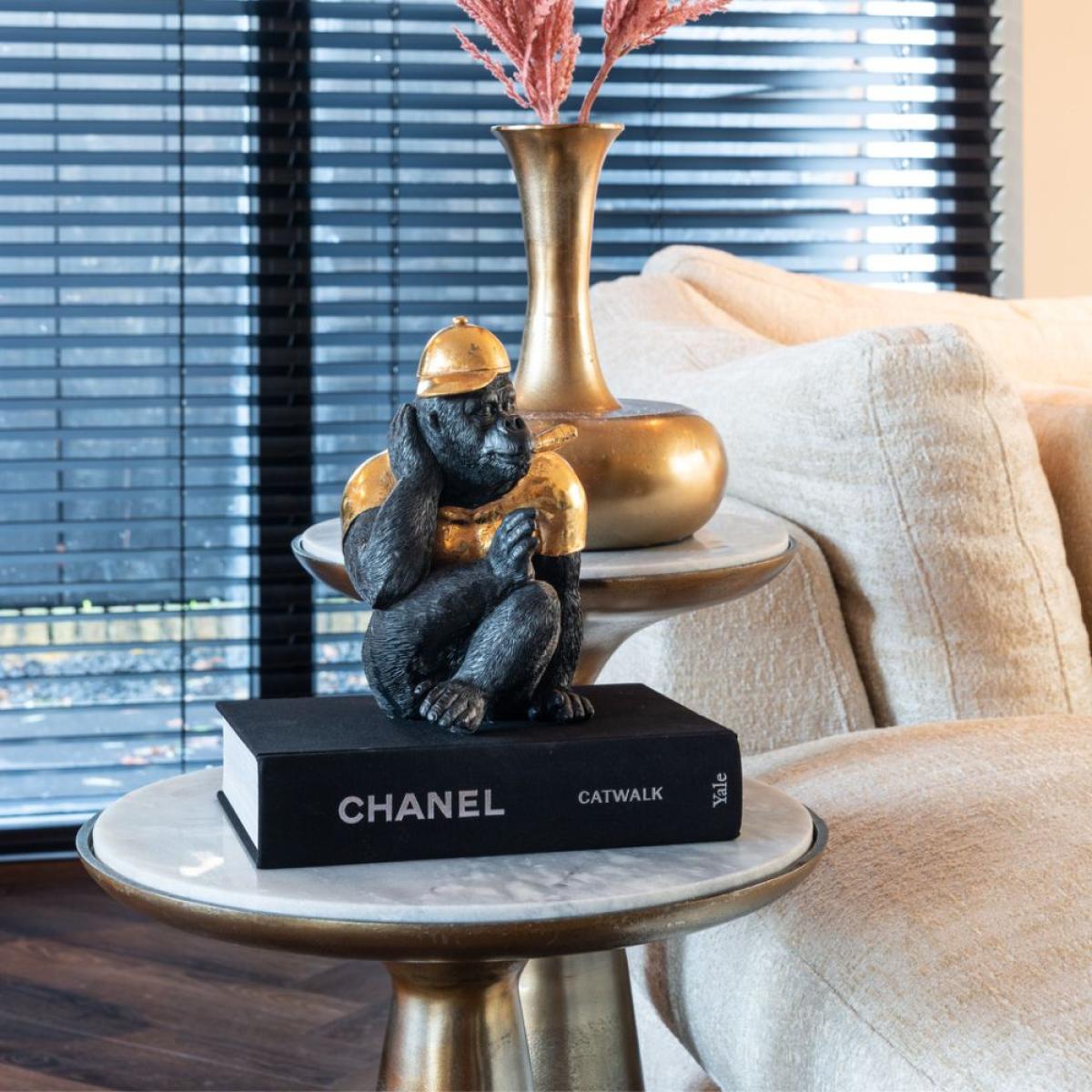 Richmond Ethan End Table in Brushed Gold | Outlet / Small – image 8